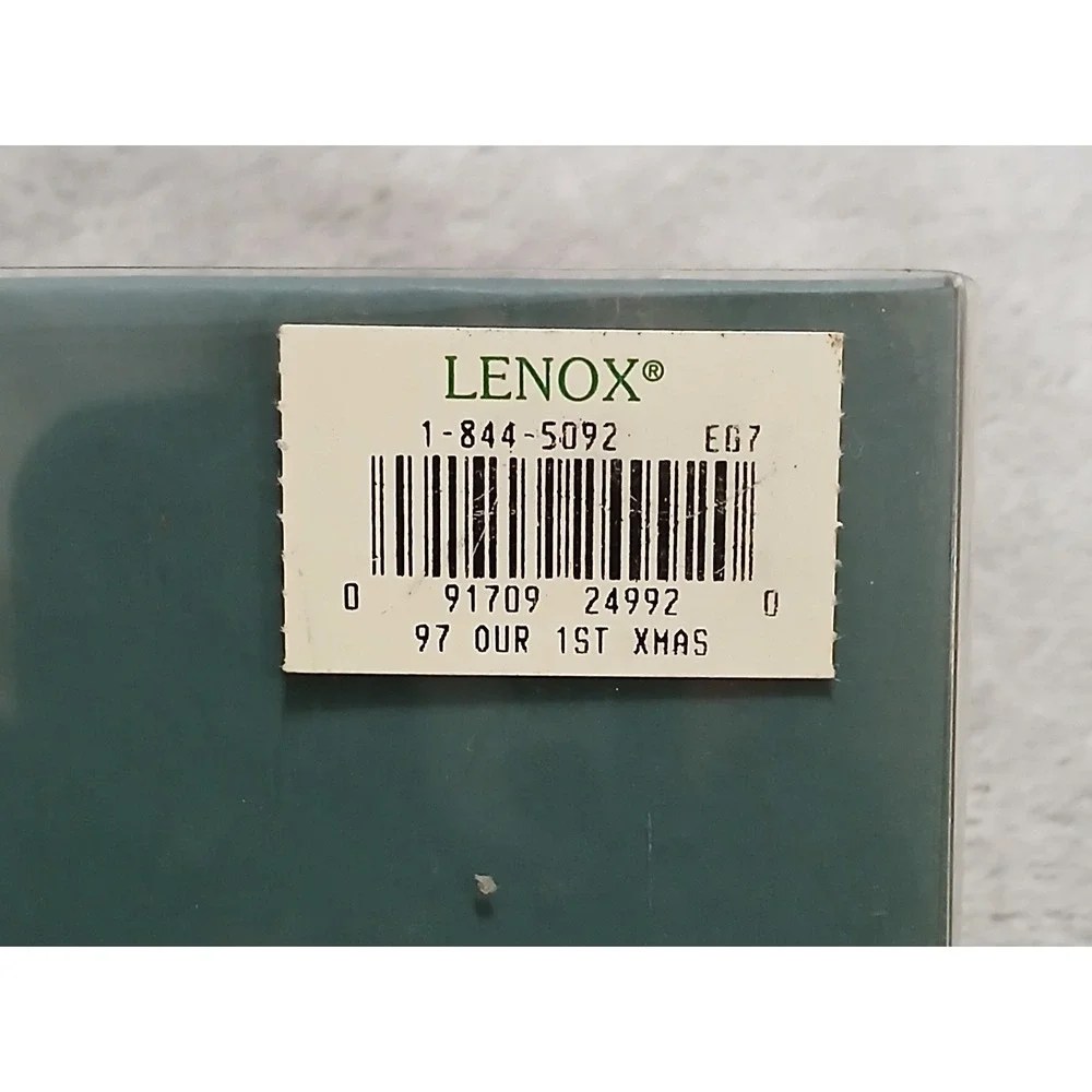 Lenox First Christmas Together 1997 Bell Ornament New‎ in Box Vintage